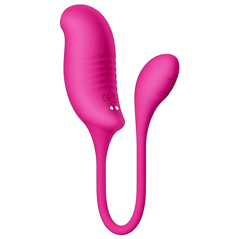 Tucana Double End Clitoral Suction Vibrator by Erocome - Clit Ticklers and Pulsators