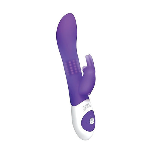 The Rabbit Company The Beaded USB Rechargeable Rabbit Vibrator Purple - Rabbit Vibrators