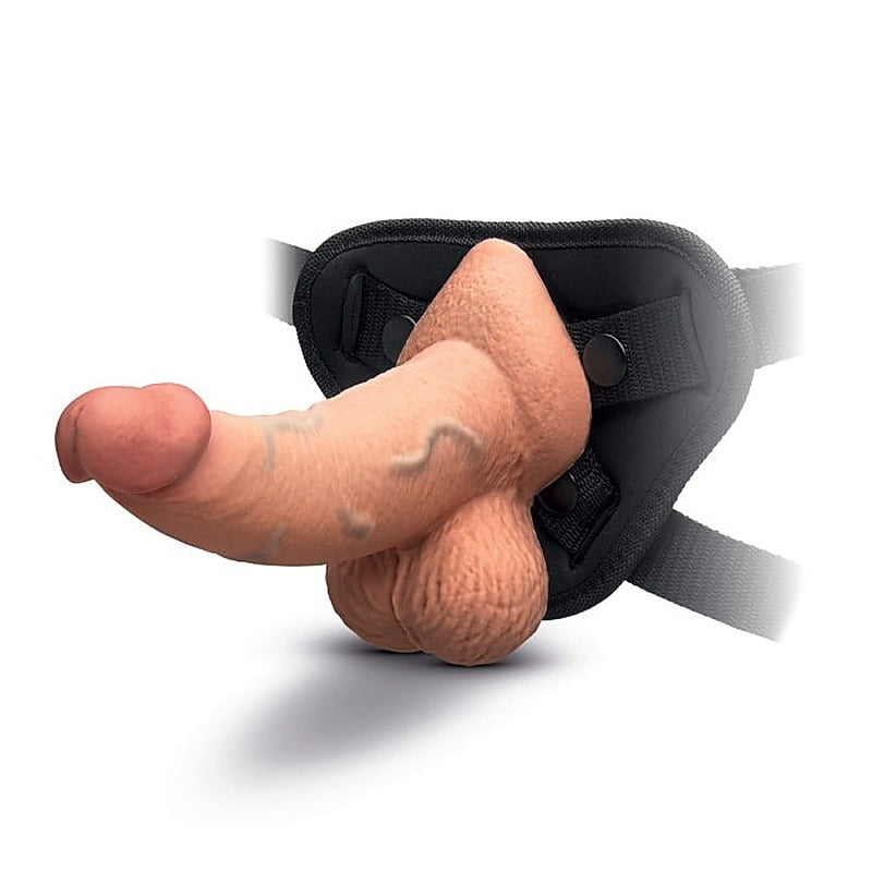 Slipskin Curved Realistic Silicone Dildo by B-Vibe - Realistic Dildos