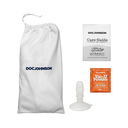 Vac U Lock Signature Cocks The Flesh Mechanic Ultraskyn Realistic Cock 7.5 Inch - Realistic Dildos