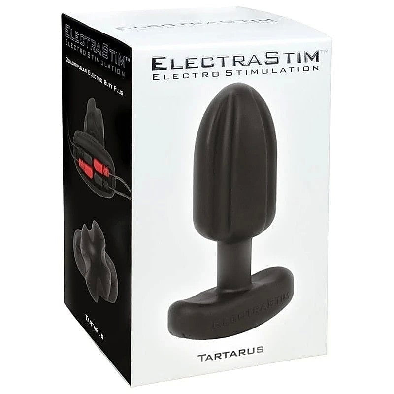 Silicone Noir Tartarus Quadri Polar Butt Plug by Electrastim - Butt Plugs
