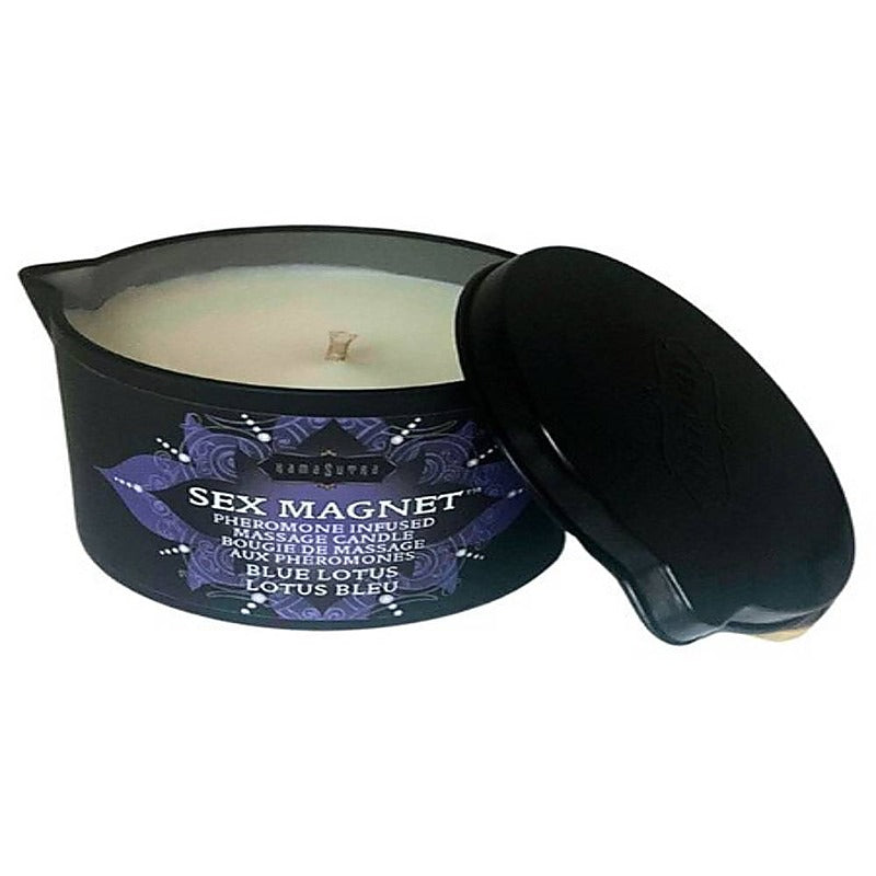 Kama Sutra Sex Magnet Massage Candle with Pour Sprout - Sex Pheromones and Perfumes
