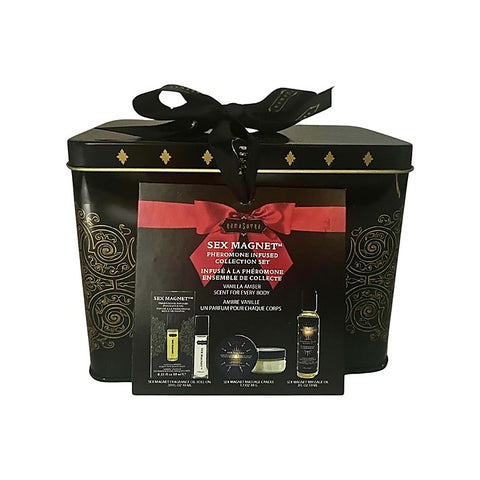 Kama Sutra Sex Magnet Vanilla Amber Massage Oil Gift Set - Massage Oils and Lubricants