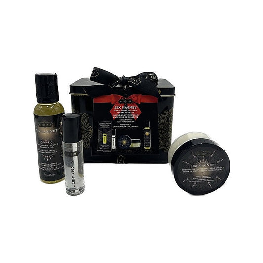 Kama Sutra Sex Magnet Vanilla Amber Massage Oil Gift Set