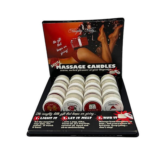 Kama Sutra Holiday Massage Candle Prepack Tray - Sex Pheromones and Perfumes