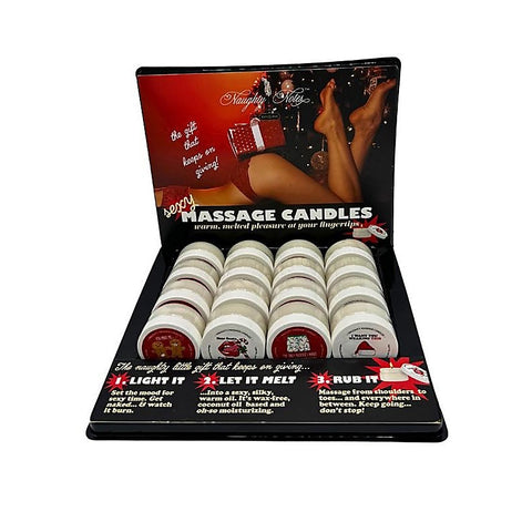 Holiday Massage Candle Prepack Tray by Kama Sutra - Sex Pheromones and Perfumes