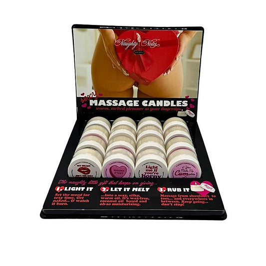 Kama Sutra Valentines Massage Candle Prepack Tray - Sex Pheromones and Perfumes