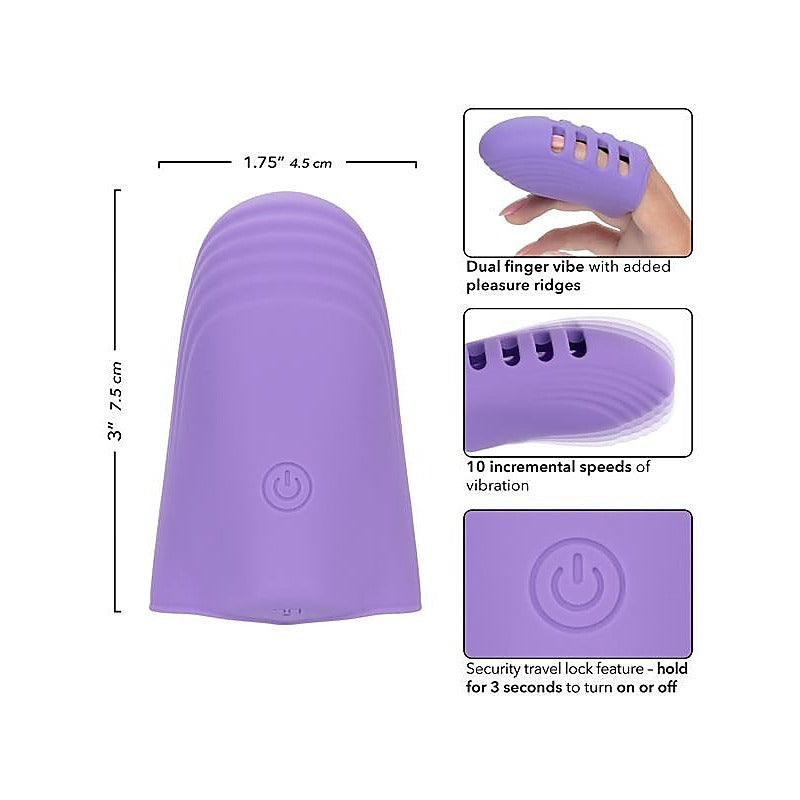 Dr Laura Berman Rechargeable Finger Vibrator - Finger and Tongue Vibrators