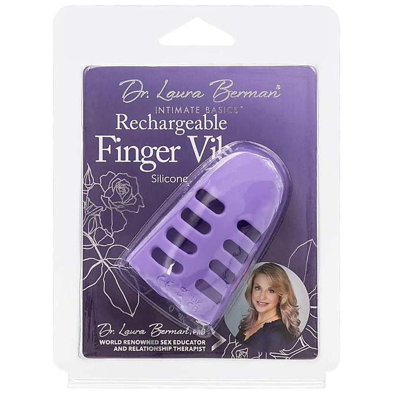 Dr Laura Berman Rechargeable Finger Vibrator - Finger and Tongue Vibrators