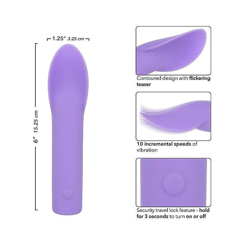Dr Laura Berman Rechargeable Flutter Massager - Clit Ticklers and Pulsators