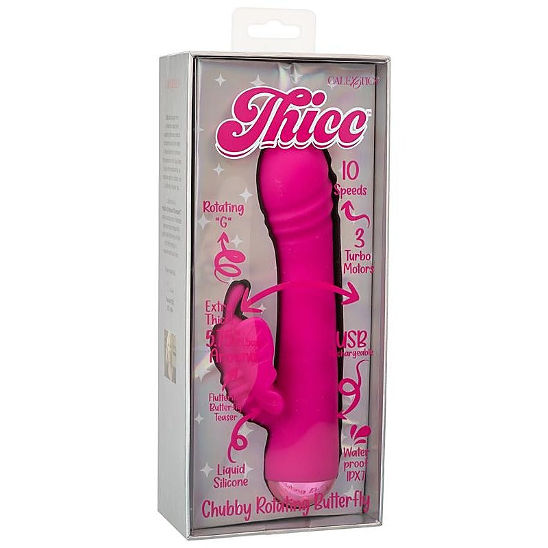 Thicc Chubby Rotating Butterfly Vibrator - Rabbit Vibrators