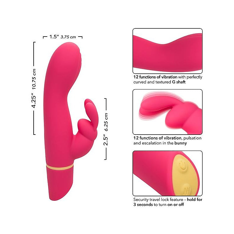 Love Bunny Vibrating G Bunny Rabbit Massager - Rabbit Vibrators