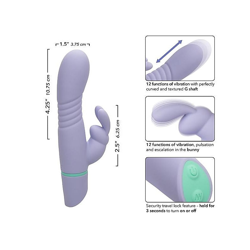 Love Bunny Thrusting Bunny Adult Massager - Rabbit Vibrators