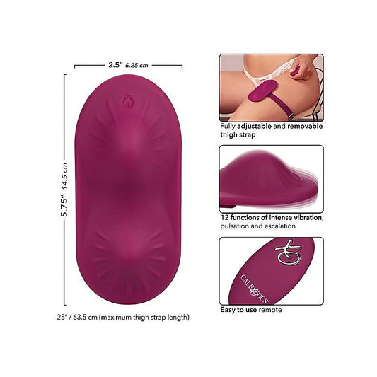 California Exotics Dual Rider Remote Control Grinder Massager - Remote Control Vibrators