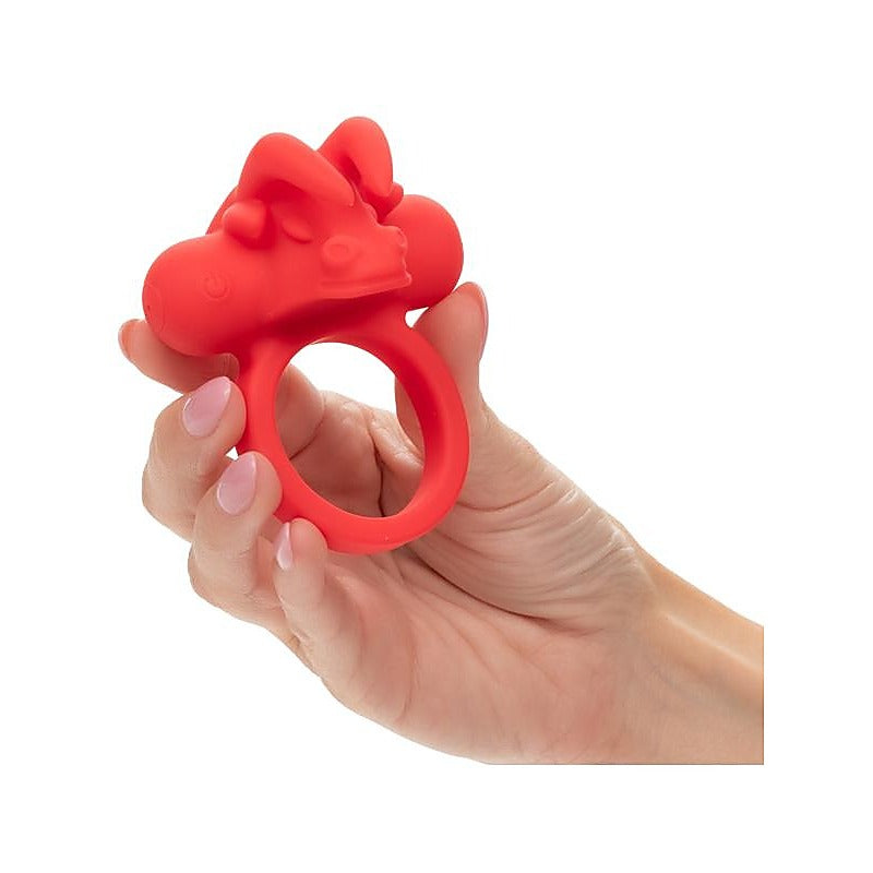 The Matador Silicone Rechargeable Erection Enhancer Ring - Vibrating Cock Rings