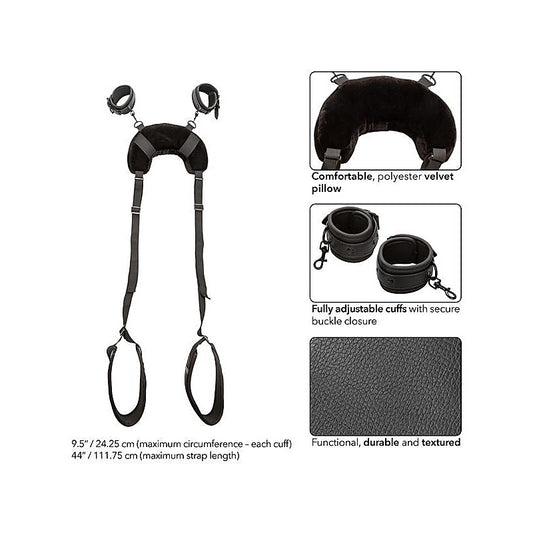California Exotics Nocturnal Collection Position Strap With Pillow - Cuffs And Restraints