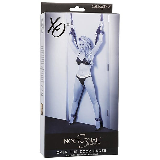 California Exotics Nocturnal Collection Over The Door Cross BDSM Restraints