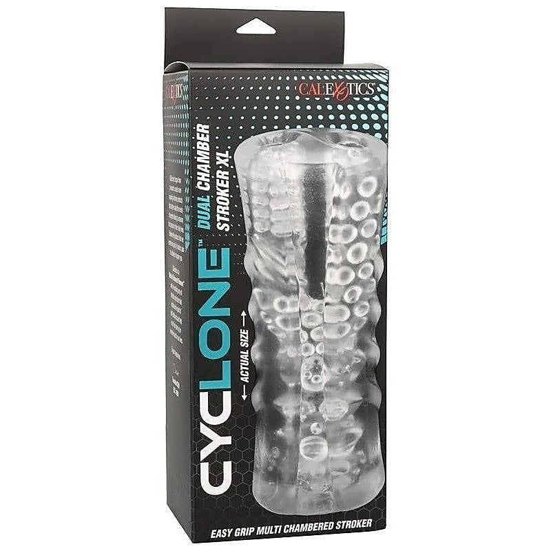 Cyclone Dual Chamber Male Stroker XL by California Exotics - Masturbators and Strokers