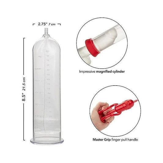 California Exotics Optimum Series Magnified Penis Pump - Penis Pumps And Stretchers