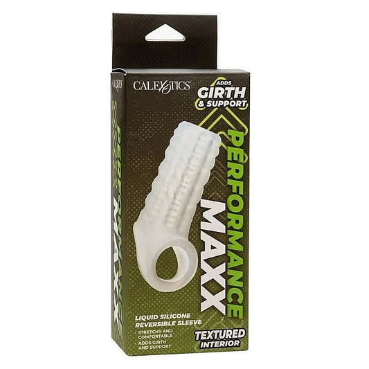 California Exotics Performance Maxx Liquid Silicone Reversible Penis Sleeve - Penis Sleeves and Extenders