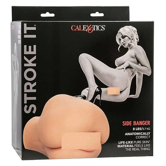 California Exotics Stroke It Side Banger Realistic Male Masturbator - Realistic Butts And Vaginas