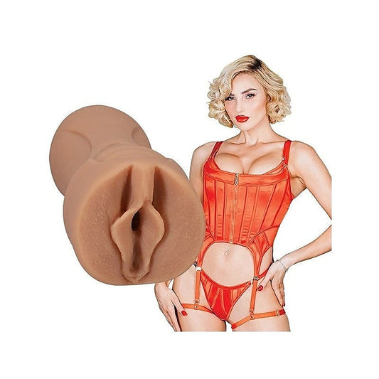Doc Johnson Kenzie Anne ULTRASKYN Pocket Pussy Stroker - Masturbators and Strokers