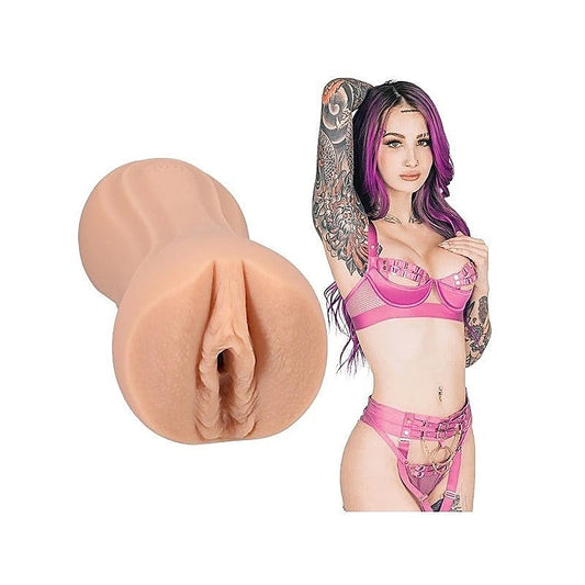 Doc Johnson Valerica Steele Pocket Pussy Masturbator Vanilla - Masturbators and Strokers