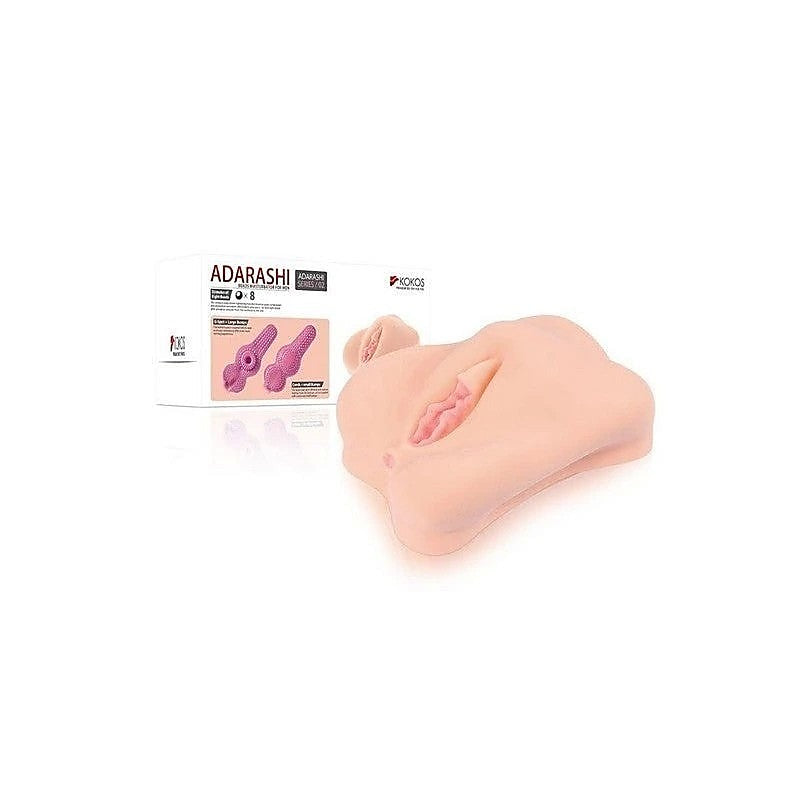 Mini Adarashi 2 Dual Layer Realistic Male Stroker by Kokos - Realistic Butts And Vaginas