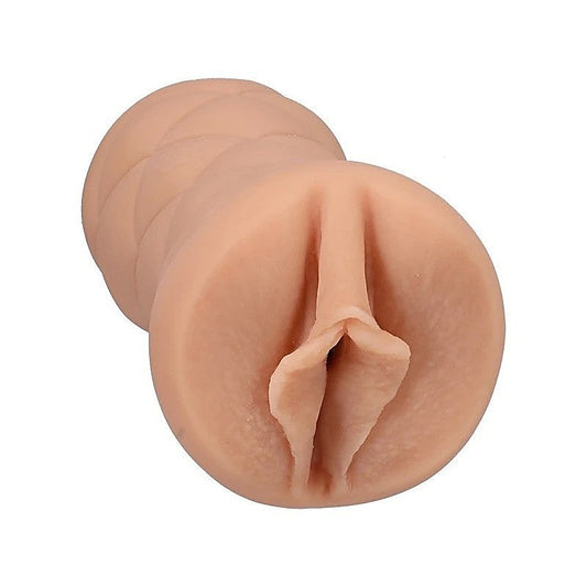 Doc Johnson Stella Barey Pocket Pussy Masturbator Vanilla - Masturbators and Strokers