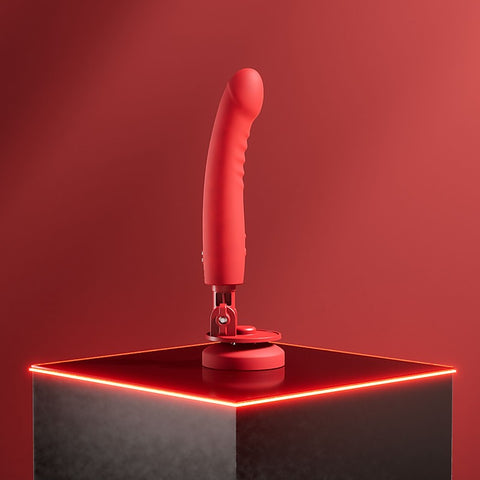 Mission 2 Vibrating Suction Cup Dildo by Lovense - Vibrating Dildos
