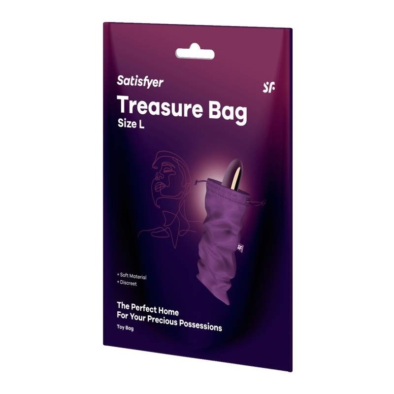 Treasure Bag Violet Vibrator by Satisfyer - Vibrator Accessories