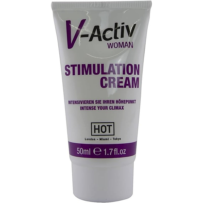 HOT V Activ Stimulation Enhancer Cream by Hot Ero - Delay and Excite Sprays