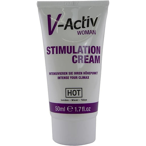 HOT V Activ Stimulation Enhancer Cream by Hot Ero - Delay and Excite Sprays