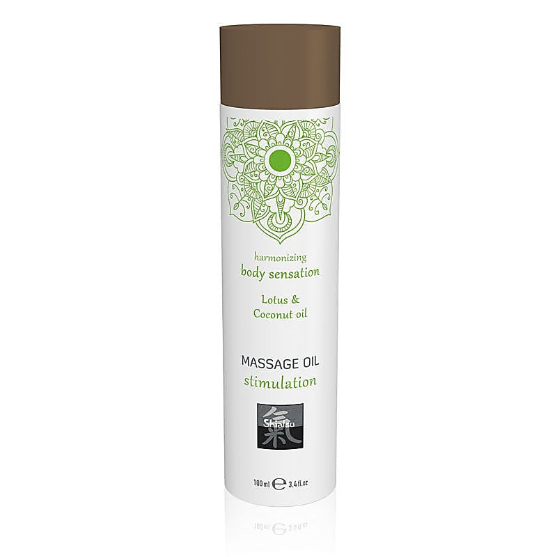 SHIATSU Lotus & Coconut Stimulation Massage Oil by Hot Ero - Massage Oils and Lubricants
