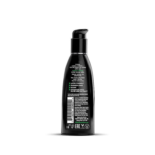 Wicked Aqua Candy Apple Flavoured Water Based Lubricant - Water Based Lubes