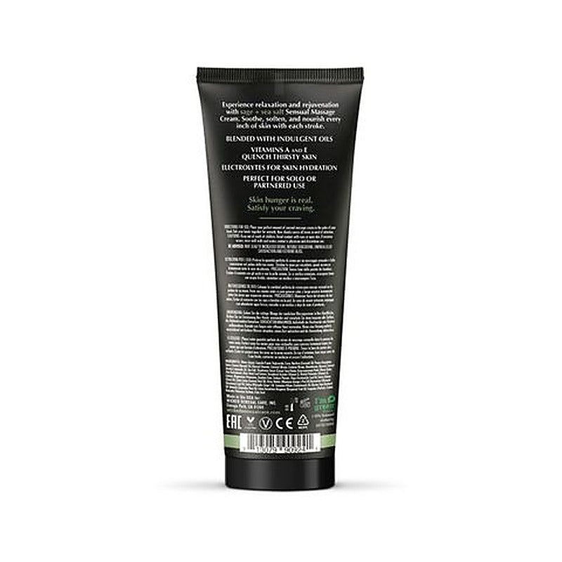 Sage & Sea Salt Sensual Scented Massage Cream - Massage Oils and Lubricants