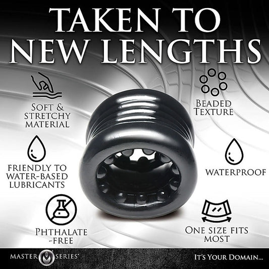 XR Brands Master Series Ball Stack Male Ball Stretcher - Ball Stretchers and Crushers