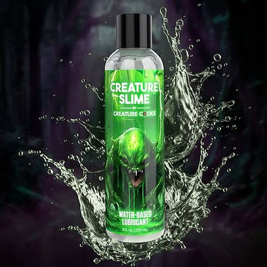 XR Brands Creature Cocks Water Based Lubricant Pump Bottle 236ml - Water Based Lubes