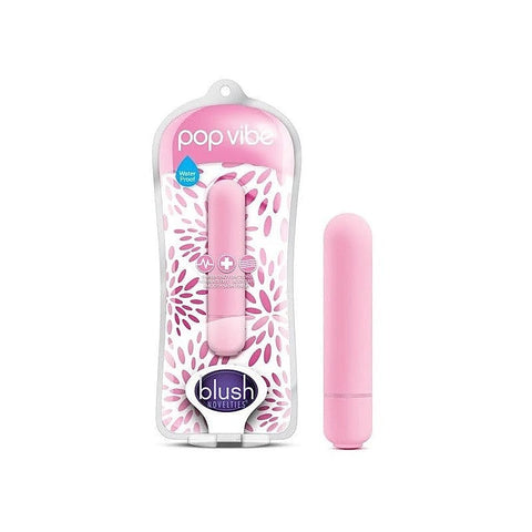 Pop Vibe 10 Function Bullet Vibrator by Blush Novelties - Bullet Vibrators