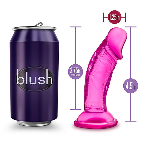 B Yours Sweet n 4'' Dildo Dong by Blush Novelties - Realistic Dildos
