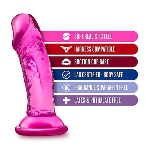 B Yours Sweet n 4'' Dildo Dong by Blush Novelties - Realistic Dildos