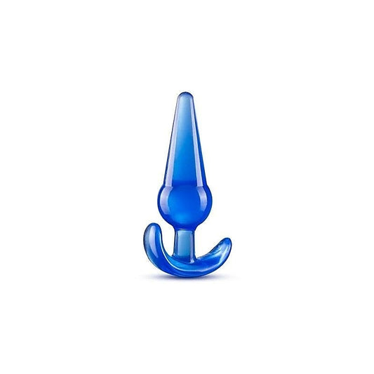 Blush Novelties B Yours Large Anal Plug 12.2cm Blue - Butt Plugs