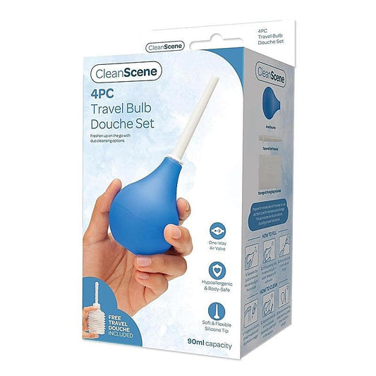 CleanScene Portable Hygiene Kit - Stay Fresh on the Move - Enemas and Douches