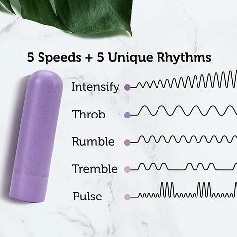 Gaia Eco USB Rechargeable Bullet by Blush Novelties - Bullet Vibrators