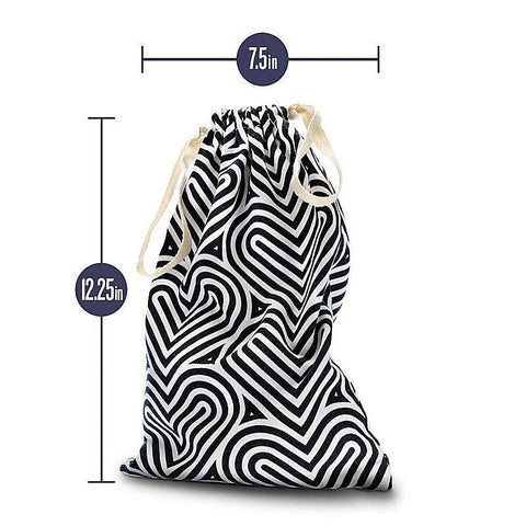 The Collection Embrace Cotton Storage Bag by Blush Novelties - Vibrator Accessories