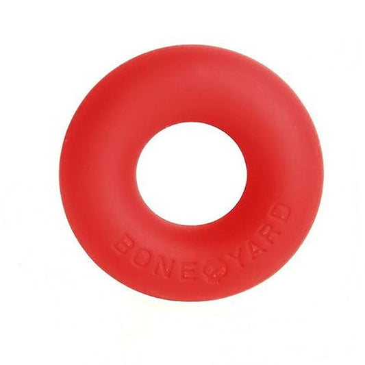 C1R Releasing Boneyard Ultimate Stretchy Silicone Cock Ring Red - Stretchy Cock Rings