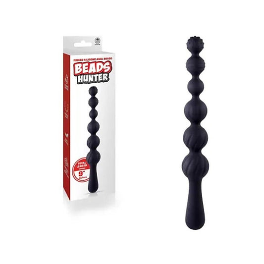 Excellent Power Beads Hunter Nubbed and Ribbed Anal Beads - Anal Beads and Balls