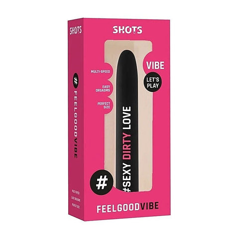 Feelgood #SexyDirtyLove Bullet Vibrator by Shots Toys - Bullet Vibrators
