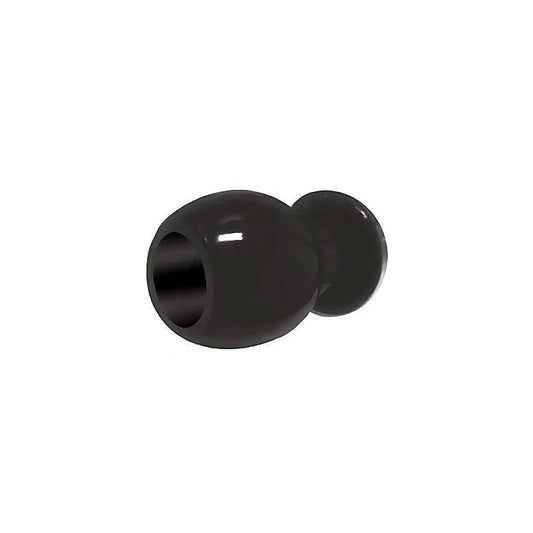 Icon Brands The 9s Port Hole Hollow Butt Plug Black - Butt Plugs