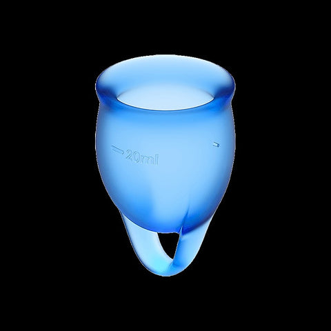 Feel Confident Silicone Menstrual Cups by Satisfyer - Menstrual Cups